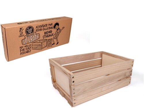 Vinyl Styl VS-RS-05 Metro LP Crate 12 Inch LP Record Storage 85 to 95 Capacity