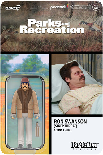 PARKS AND REC W4 - RON SWANSON (STREP THROAT)