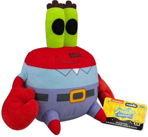 POP PLUSH SPONGEBOB SQUAREPANTS MR KRABS 7IN