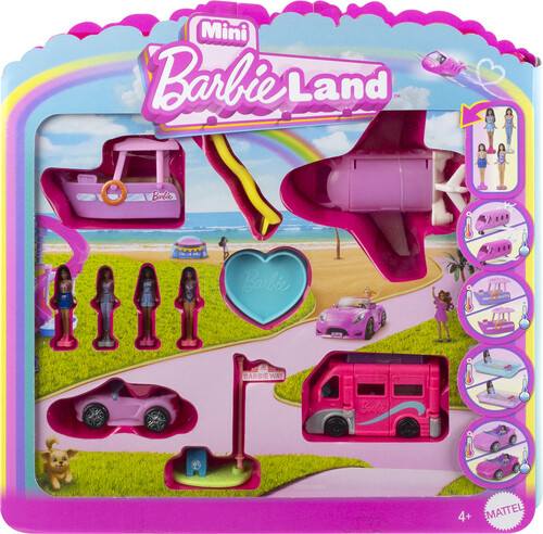 BARBIE MINI BARBIELAND VEHICLES BUNDLE