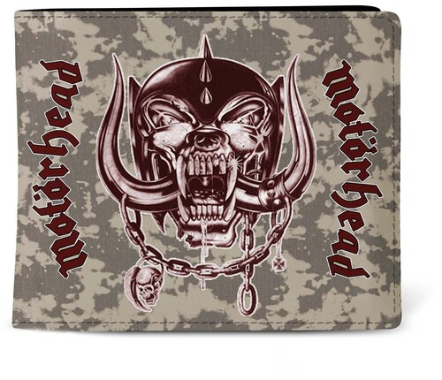 MOTORHEAD WALLET ENGLAND WHITE