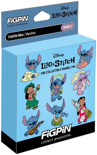 FIGPIN MYSTERY MINI PIN S3 LILO/ STITCH VACA 1 PIN