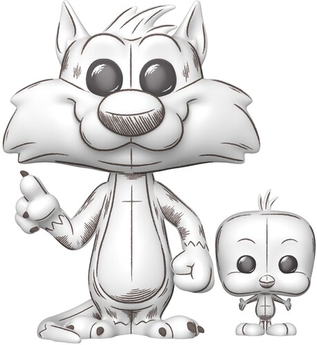 Funko POP! & Buddy: Looney Tunes - Sylvester & Tweety, Sketched