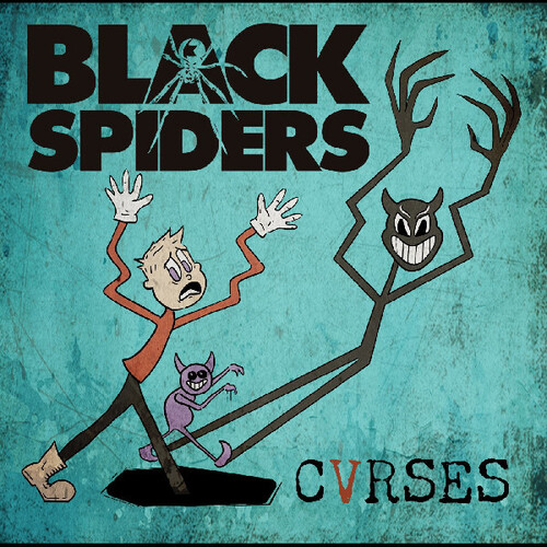 Black Spiders - Cvrses (Aus) vinyl record cover
