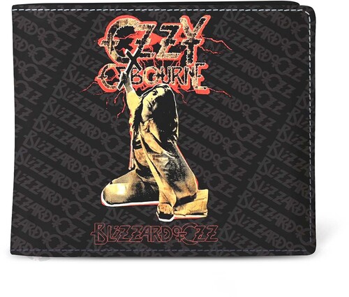 Rocksax - Ozzy Osbourne - Blizzard of Oz - Wallet with Coin Pocket (Black)