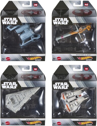 Mattel - Hot Wheels Star Wars Starships Select 5-Piece G Assortment