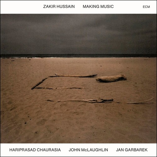 Zakir Hussain - Making Music (Ecm Luminessence Series vinyl record cover