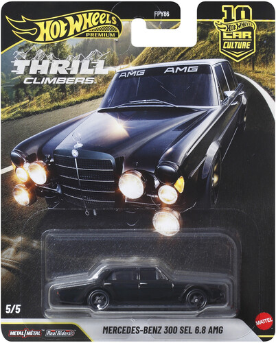 HOT WHEELS PREMIUM MERCEDES BENZ 300 SEL 6 8 AMG