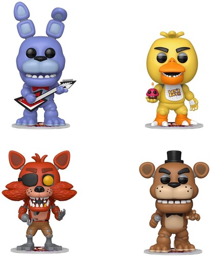 POP GAMES FIVE NIGHTS AT FREDDYS 4 PACK FNAF