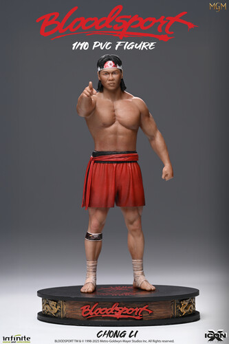 BLOODSPORT CHONG LI 1/ 10 SCALE PVC FIGURE ICON X