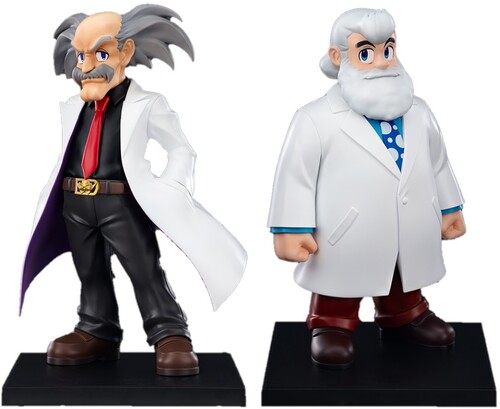 MEGA MAN - DR WILY & DR LIGHT OSHI WORKS STATUE