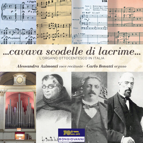 Carlo Benatti - L'organo Ottocentesco In Italia - 19th-Century vinyl record cover