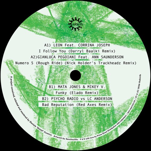 Rebirth 20: Bonus Uno Ep / Various - Rebirth 20: Bonus Uno Ep / Various vinyl record cover