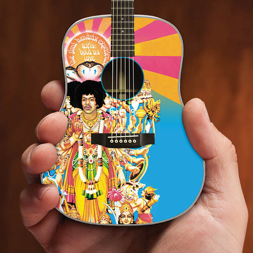 AXE HVN JIMI HENDRIX AXIS BOLD AS LOVE MINI GUITAR