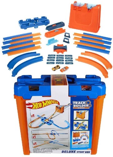 HOT WHEELS TRACK BUILDER DELUXE STUNT BOX