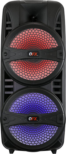 Qfx Pbx-8181 Bt Prtbl Spkr 2X8in Am/Fm Mic Black - Qfx Pbx-8181 Bt Prtbl Spkr 2x8in Am/Fm Mic Black