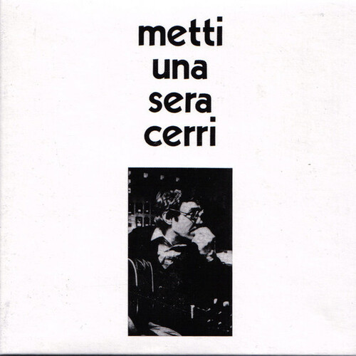 Franco Cerri - Metti Una Sera Cerri vinyl record cover