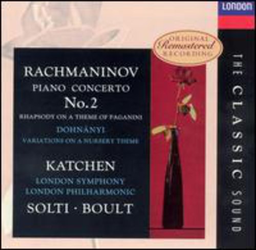 Rachmaninov : Piano Concerto No. 2 - Paganini Rhapsody - Katchen - Lso - Solti - Lpo - Boult