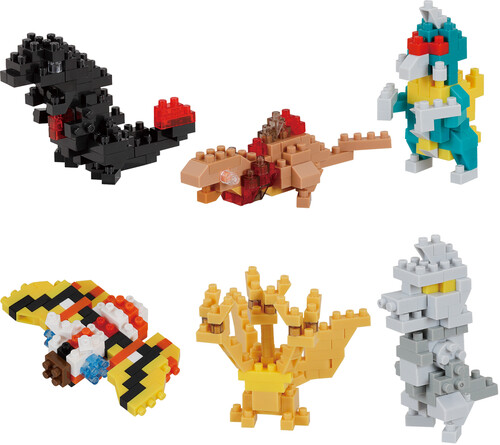 GODZILLA ASSORTMENT 1, MININANO SERIES (BOX OF 6)