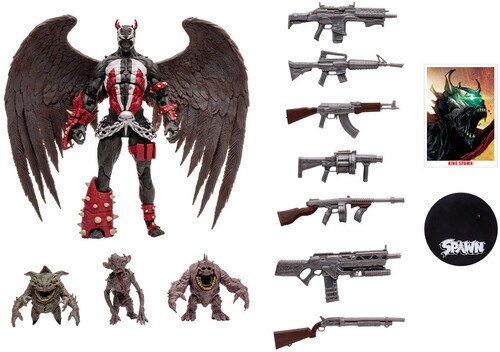 SPAWN MEGAFIG - KING SPAWN WITH WINGS AND MINIONS