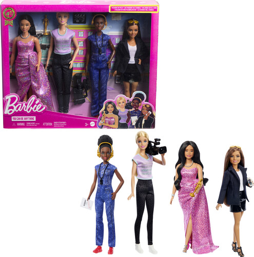 BARBIE CAREER OF THE YEAR 4 PACK