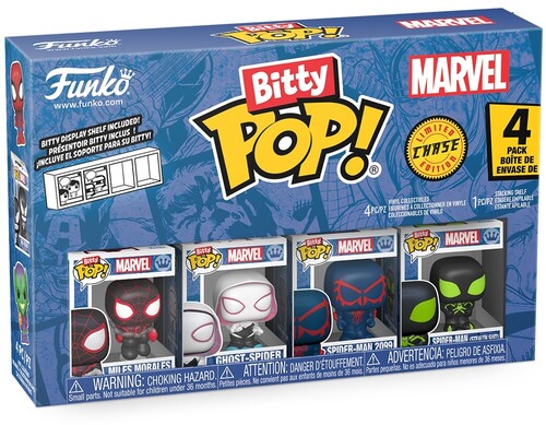BITTY POP SPIDERMAN MILES MORALES 4 PACK