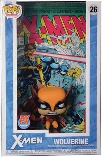 X-MEN #1 WOLVERINE POP! COMIC COVER FIG #26 - PX