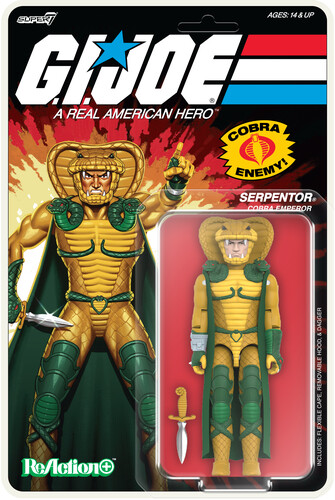 G.I. JOE+ WAVE 02 - SERPENTOR (CARTOON)