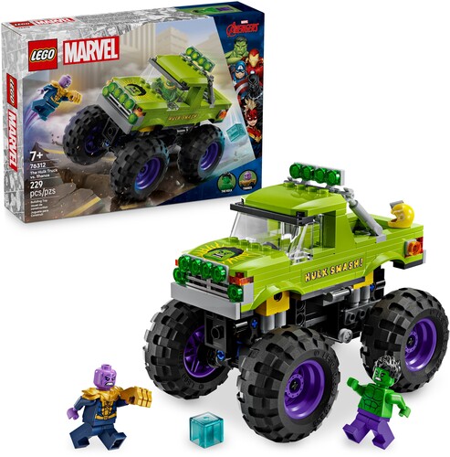 LEGO SUPER HEROES MARVEL THE HULK TRUCK VS THANOS