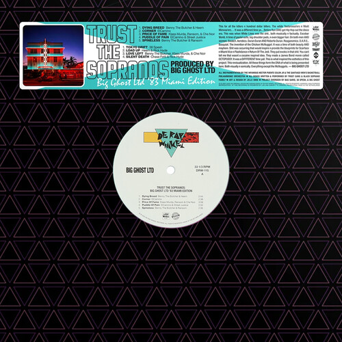 38 Spesh &amp; Benny The Butcher  - Trust The Sopranos: Big Ghost Ltd '83 Miami Edition vinyl record cover