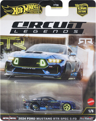 HOT WHEELS PREMIUM 2024 FORD MUSTANG RTR SPEC 5 FF