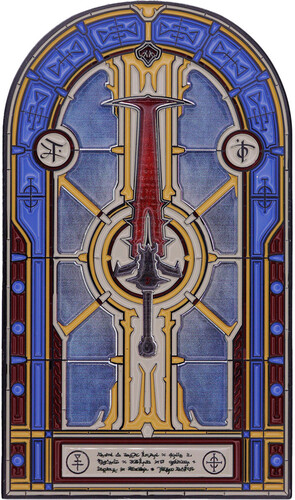 DOOM LTD ED CRUCIBLE SWORD STAINED GLASS INGOT