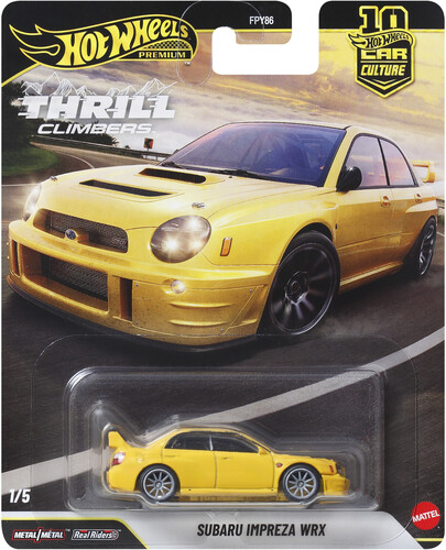 HOT WHEELS PREMIUM SUBARU IMPREZA WRX|alliance entertainment