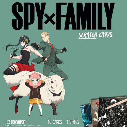 SPY X FAMILY S1 SCRATCH CARDS