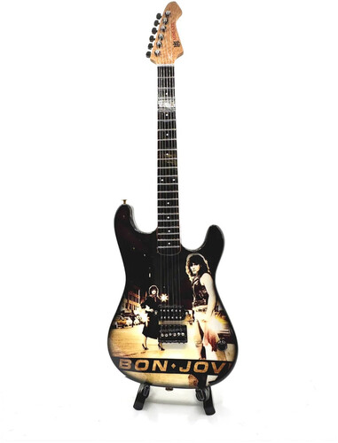 The Mini Axe - Bon Jovi - Bon Jovi - Mini Guitar Replica Collectible