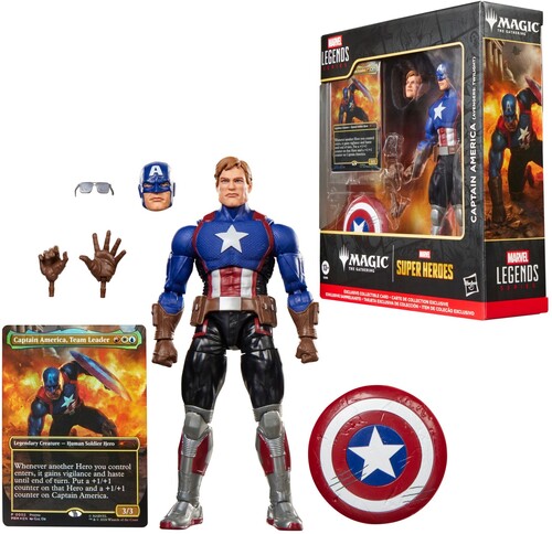 MARVEL X MTG MVL CAPTAIN AMERICA & CARD