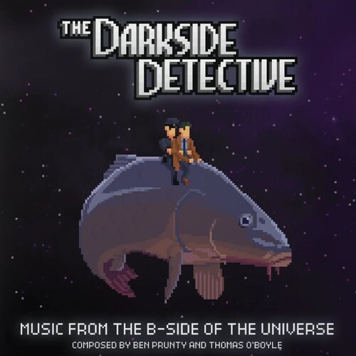 Ben & Thomas O'boyle Prunty - Darkside Detective 1 + 2 Ost (purple & Green Vinyl/180g) vinyl record cover