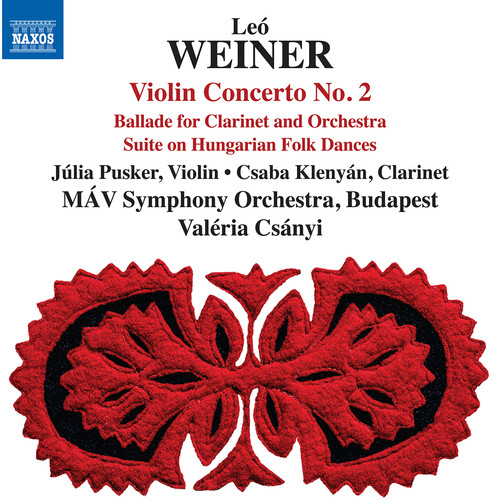 Csaba Klenyan - Weiner: Complete Works For Orch Vol. 5 vinyl record cover