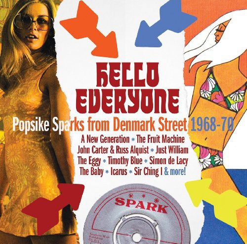 Hello Everyone-Popsike Sparks From Denmark Street - Hello Everyone: Popsike Sparks From Denmark Street vinyl record cover