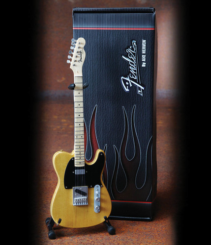 Fender Telecaster Butterscotch Blonde 10 Inch Miniature Guitar Replica
