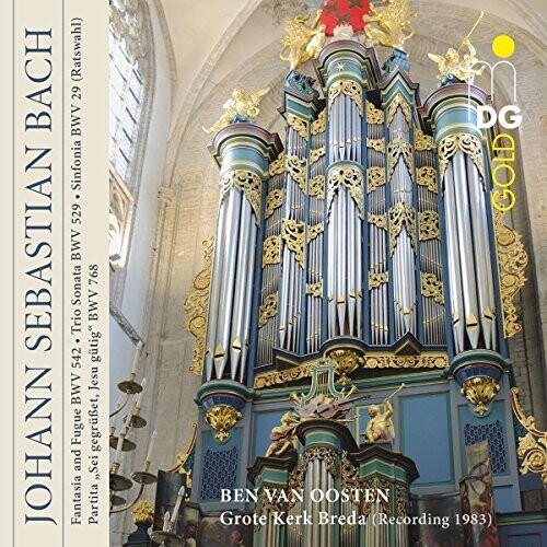Bach / Van Ben Oosten - Fantasia & Fugue BWV 542 / Trio Sonata BWV 529 vinyl record cover