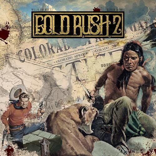 Klever Skemes / Willie The Kid - Gold Rush 2 vinyl record cover