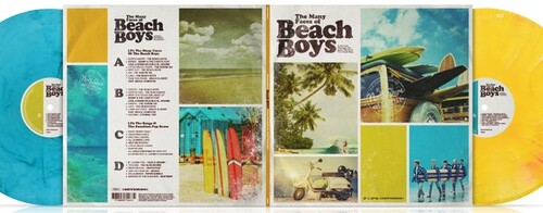 Many Faces Of The Beach Boys / Various - Many Faces Of The Beach Boys / Various (Ltd 180gm Gatefold Blue &Yellow Vinyl)
