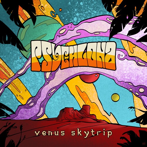 Psychlona - Venus Skytrip vinyl record cover
