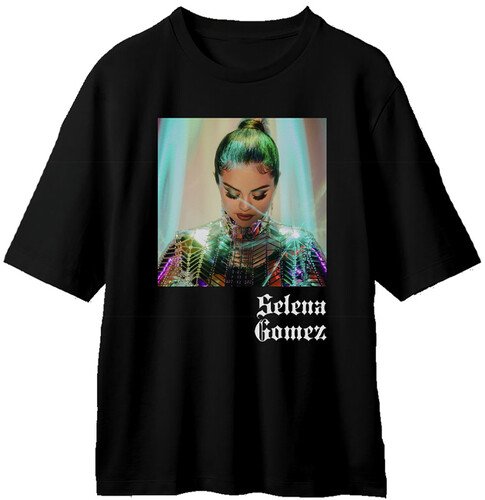 Selena Gomez - Selena Gomez Look At Her Now Black Unisex Short Sleeve T-Shirt Medium