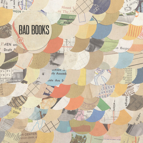 Bad Books - Bad Books (Cream with Orange, Yellow, Blue Splatter)