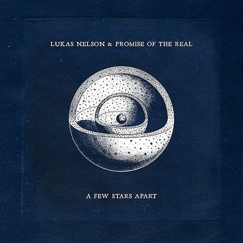 Lukas Nelson & Promise Of The Real - A Few Stars Apart [Limited Edition Ink & Paint Black w/ White Splatter LP]