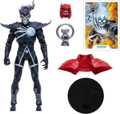 DC BUILD-A 7 WAVE 8 - BLACKEST NIGHT - DEATHSTORM|alliance entertainment