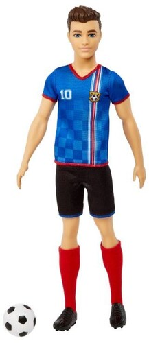 BARBIE I CAN BE SOCCER KEN BRUNETTE