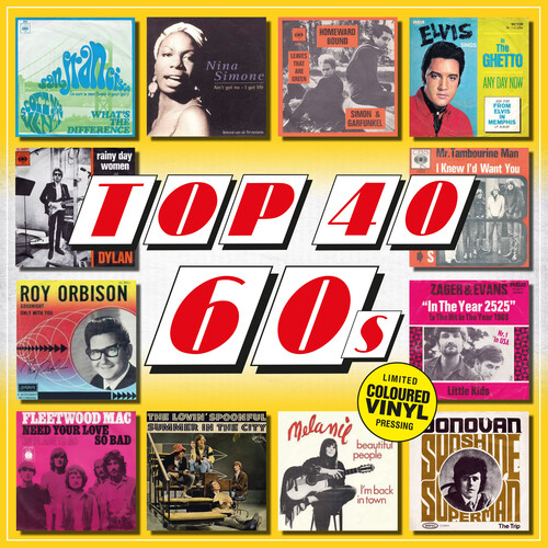 Top 40 60s / Various - Top 40 60s / Various [Colored Vinyl] (Ofgv) (Spla) (Hol)